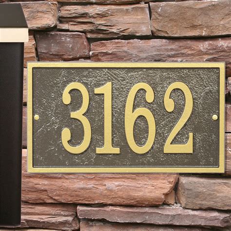 refurbished house numbers